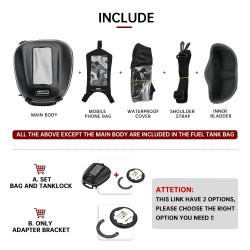 Motorcycle Waterproof Luggage Navigation Racing Bag Backpack（摩托车防水行李箱导航赛车包背包）